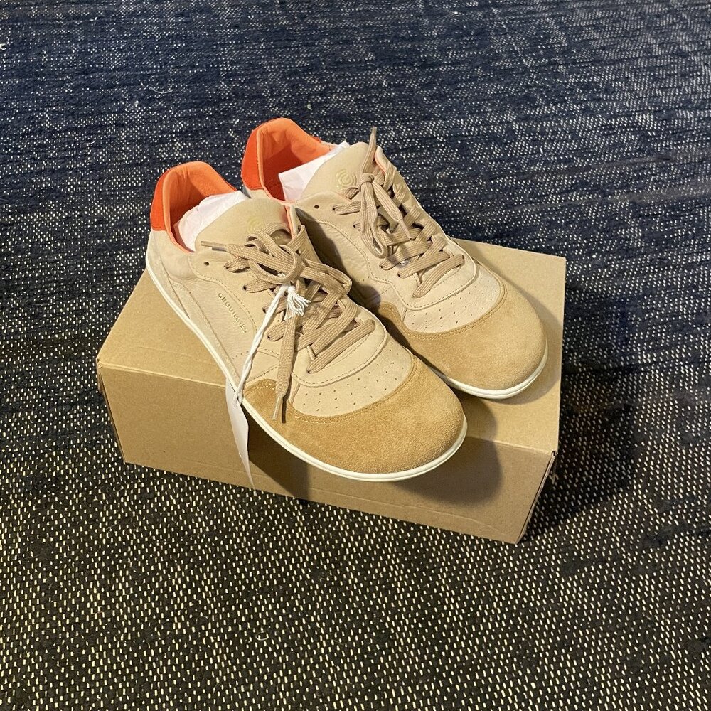 Groundies Nova GO1 Women Barefoot (Size 9 US / 40 EU) Beige/Coral New with Tags